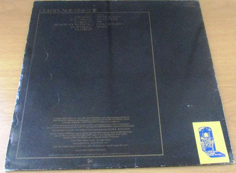 CLASSIX NOUVEAUX La Verite import VINYL LP RECORD
