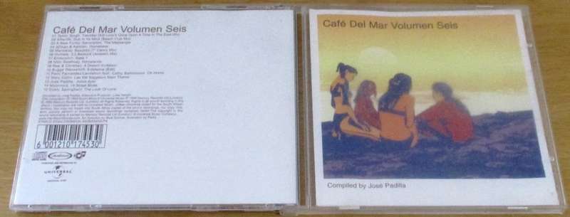 CAFE DEL MAR Volumen seis CD  [SHELF V BOX 4]