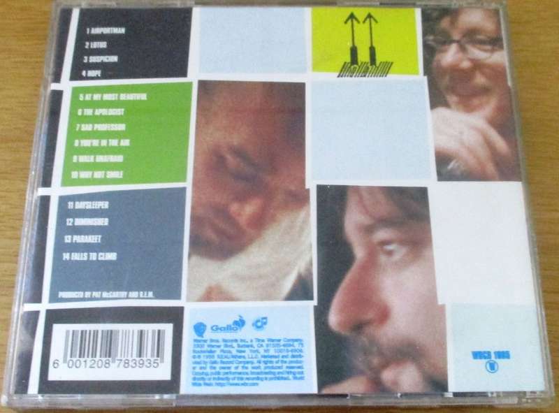 R.E.M. Up South African Issue CD