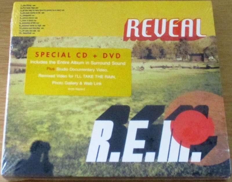 R.E.M. Reveal European CD + DVD Audio