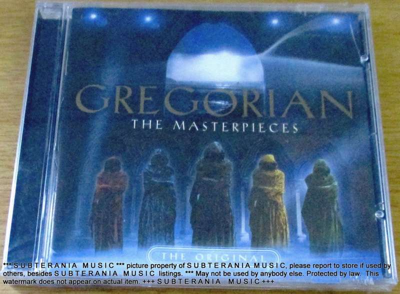 GREGORIAN The Masterpieces SOUTH AFRICA Cat# EDCD 45