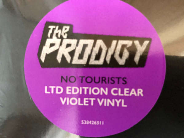 THE PRODIGY No Tourists 2xLP Ltd Edition Clear Violet VINYL LP Record