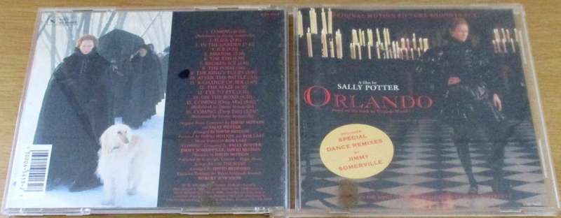 SOUNDTRACK: ORLANDO O.S.T. CD [Shelf V Box 5]