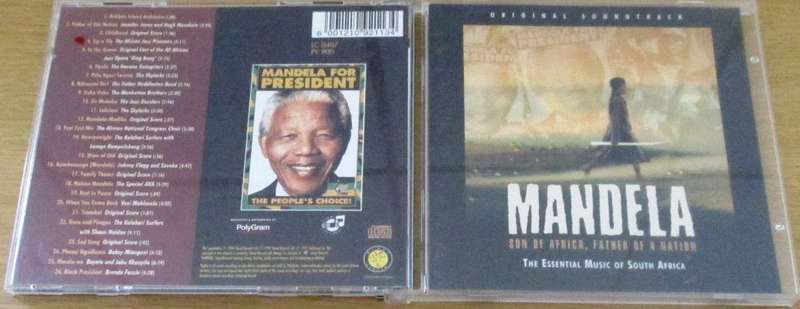 SOUNDTRACK: MANDELA O.S.T. CD [Shelf V Box 5]