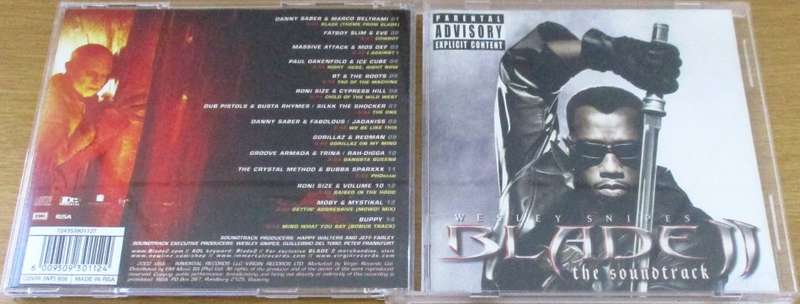 SOUNDTRACK: BLADE II O.S.T. CD [Shelf V Box 5]