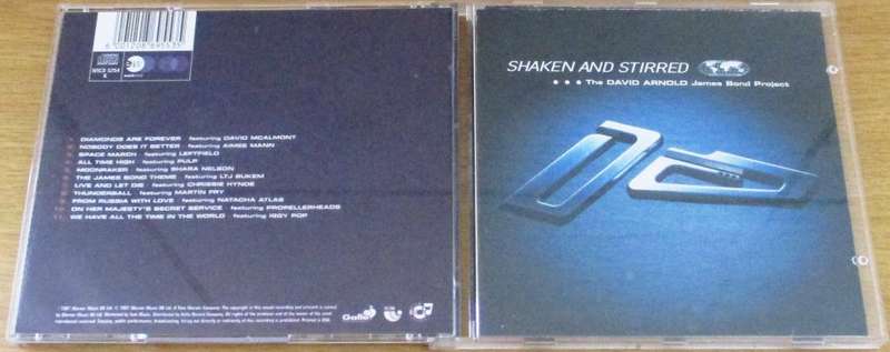 SOUNDTRACK: SHAKEN AND STIRRED O.S.T. CD [Shelf V Box 5]