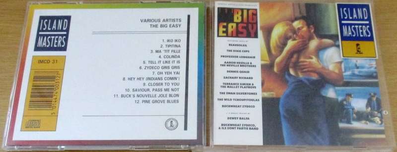SOUNDTRACK: THE BIG EASY O.S.T. CD [Shelf V Box 5]