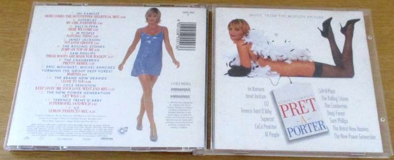 SOUNDTRACK: PRET A PORTER O.S.T. CD [Shelf V Box 5]