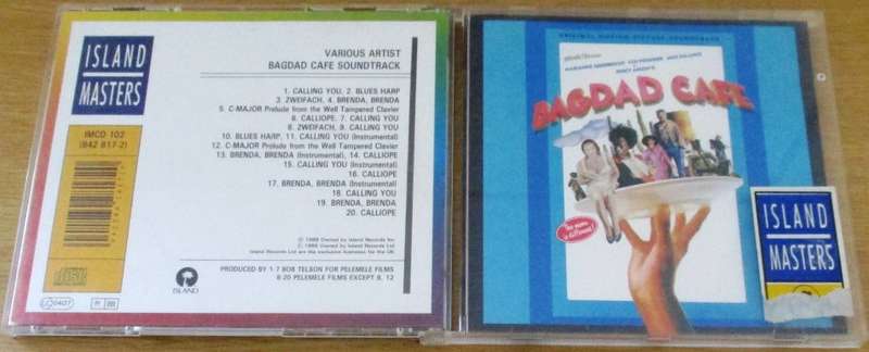 SOUNDTRACK: BAGDAD CAFE O.S.T. CD [Shelf V Box 5]