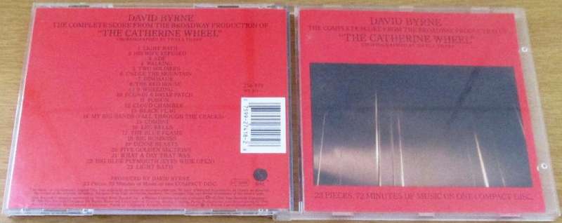 DAVID BYRNE SOUNDTRACK: THE CATHERINE WHEEL O.S.T. CD [Shelf V Box 5]
