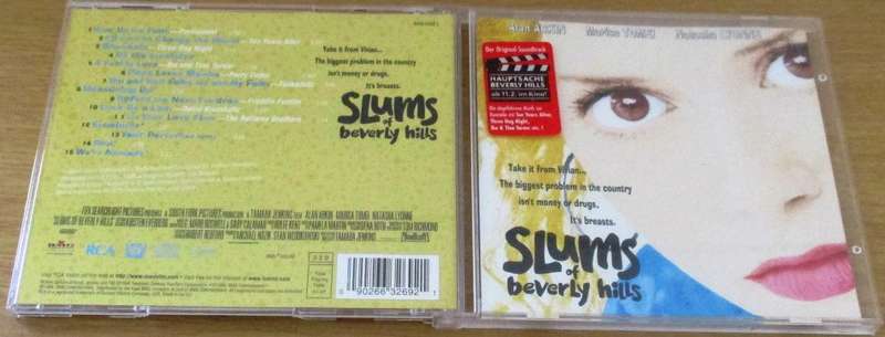 SOUNDTRACK: SLUMS OF BEVERLEY HILLS O.S.T. CD [Shelf V Box 5]