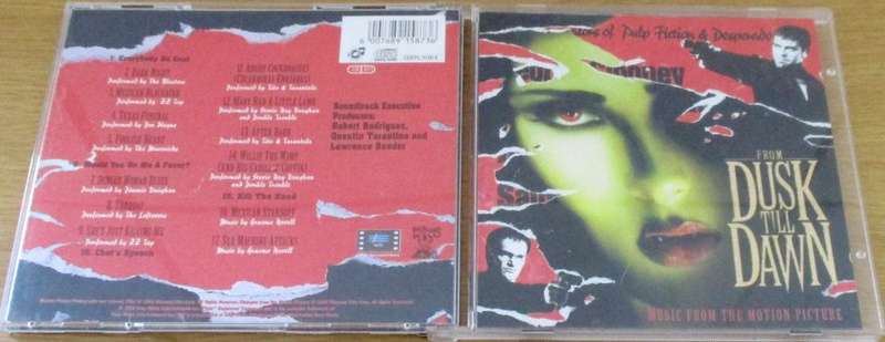 SOUNDTRACK: FROM DUSK TILL DAWN O.S.T. CD [Shelf V Box 5]