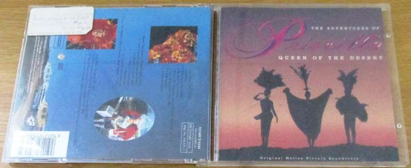 SOUNDTRACK: THE ADVENTURES OF PRICILLA QUEEN OF THE DESERT O.S.T. CD [Shelf V Box 5]