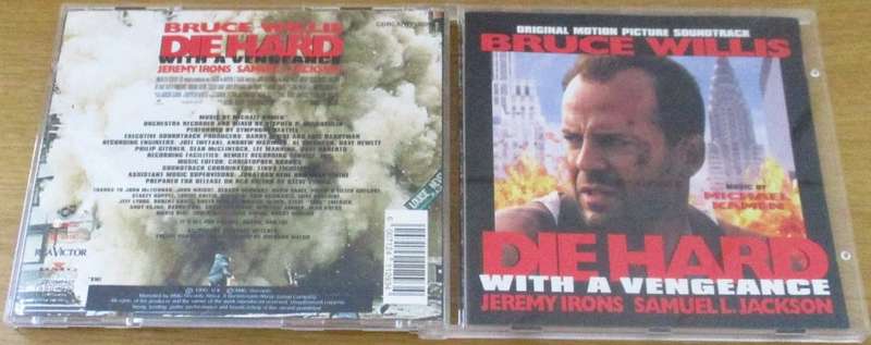 SOUNDTRACK: DIE HARD WITH A VENGEANCE O.S.T. CD [Shelf V Box 5]