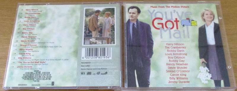 SOUNDTRACK: YOU`VE GOT MAIL O.S.T. CD [Shelf V Box 5]