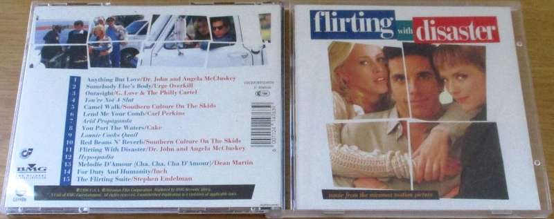 SOUNDTRACK: FLIRTING WITH DISASTER O.S.T. CD [Shelf V Box 5]