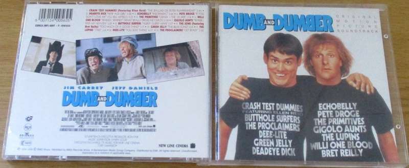 SOUNDTRACK: DUMB AND DUMBER O.S.T. CD [Shelf V Box 6]