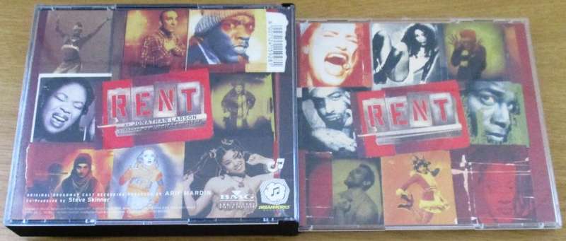 SOUNDTRACK: RENT 2xCD O.S.T. CD [Shelf V Box 6]