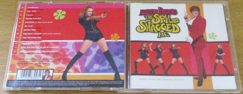 SOUNDTRACK: AUSTIN POWERS THE SPY THAT SHAGGED ME O.S.T. CD [Shelf V Box 6]