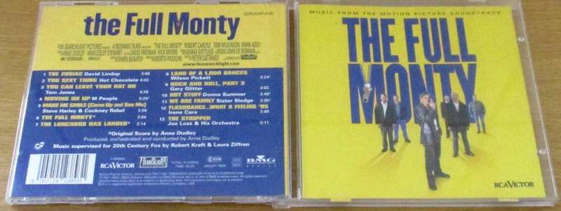 SOUNDTRACK: THE FULL MONTY O.S.T. CD [Shelf V Box 6]