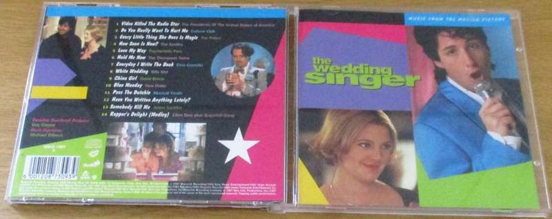SOUNDTRACK: THE WEDDING SINGER O.S.T. CD [Shelf V Box 6]