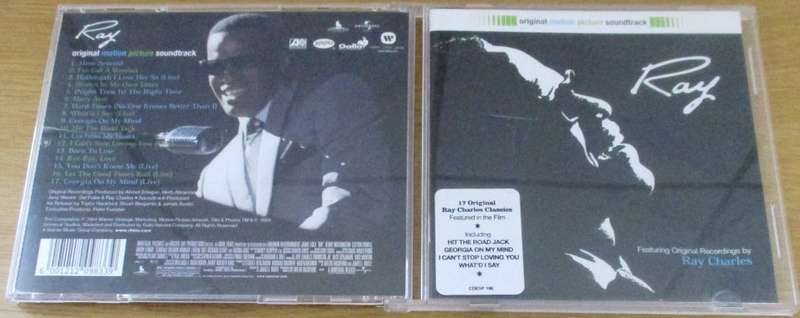 SOUNDTRACK: RAY Charles O.S.T. CD [Shelf V Box 6]