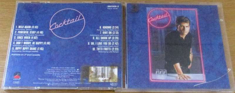 SOUNDTRACK: COCKTAIL O.S.T. CD [Shelf V Box 6]
