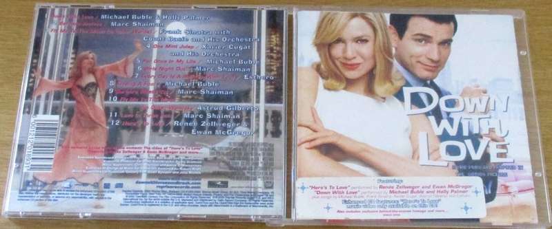 SOUNDTRACK: DOWN WITH LOVE O.S.T. CD [Shelf V Box 6]