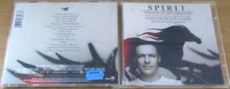 SOUNDTRACK: SPIRIT STALLION OF THE CIMARRON O.S.T. CD [Shelf V Box 6]