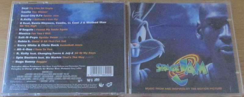 SOUNDTRACK: SPACE JAM O.S.T. CD [Shelf V Box 6]