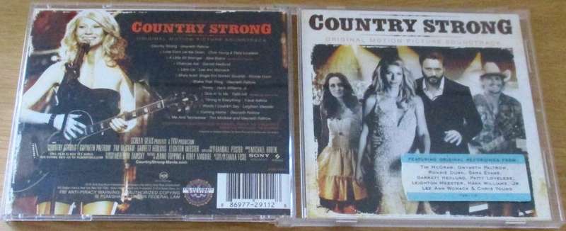 SOUNDTRACK: COUNTRY STRONG O.S.T. CD [Shelf V Box 6]