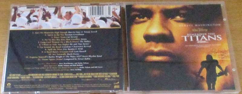 SOUNDTRACK: REMEMBER THE TITANS O.S.T. CD [Shelf V Box 6]