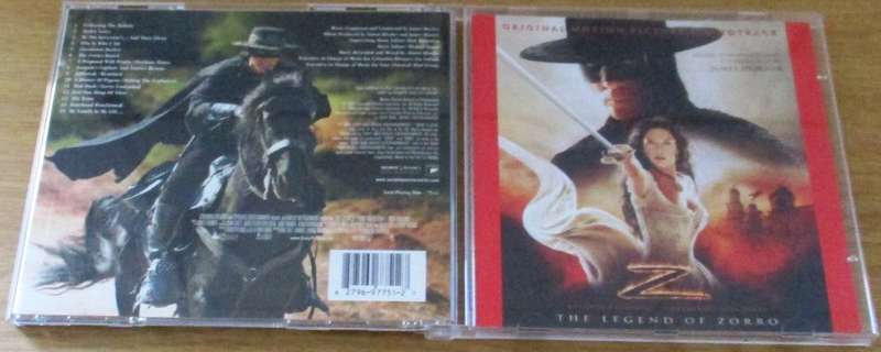 SOUNDTRACK: THE LEGEND OF ZORRO O.S.T. CD [Shelf V Box 6]