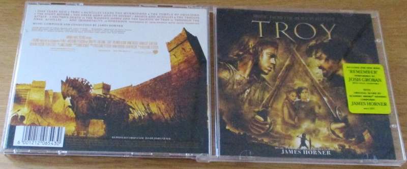 SOUNDTRACK: TROY O.S.T. CD [Shelf V Box 6]