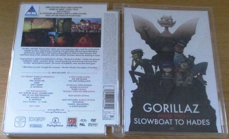 GORILLAZ Showboat to Hades  DVD