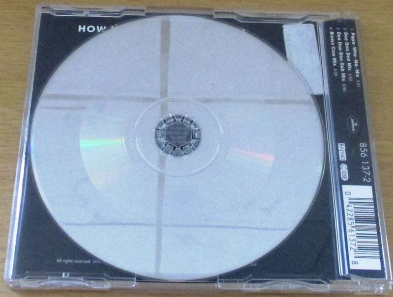 YELLO How How The Fluke Mixes CD Single [S/R]
