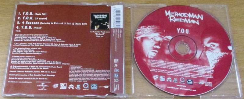 METHODMAN REDMAN Y.O.U. CD Single [S/R]