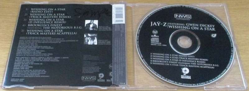 JAY Z Wishing on a Star CD Single [S/R]