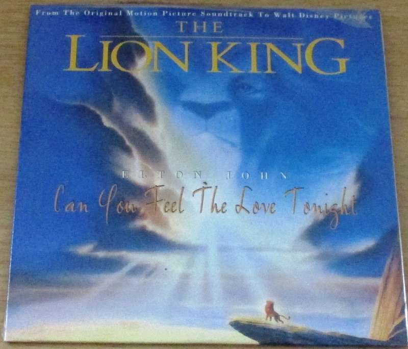 ELTON JOHN Can You Feel the Love Tonight CD Single [cardsleeve box]