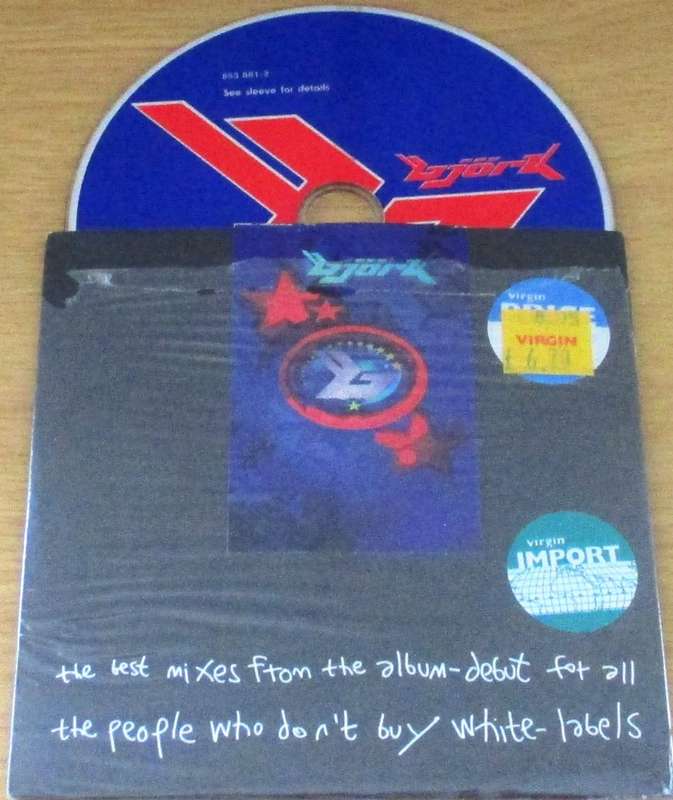 BJORK The Best Mixes from the album - Debut CD [cardsleeve box]