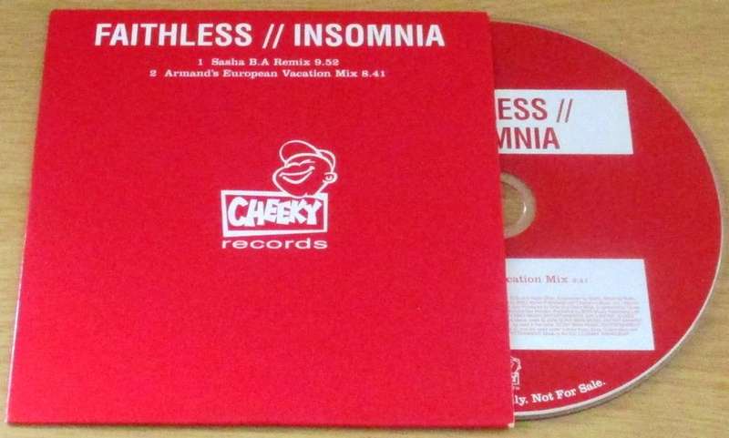 FAITHLESS Insomnia CD [cardsleeve box]