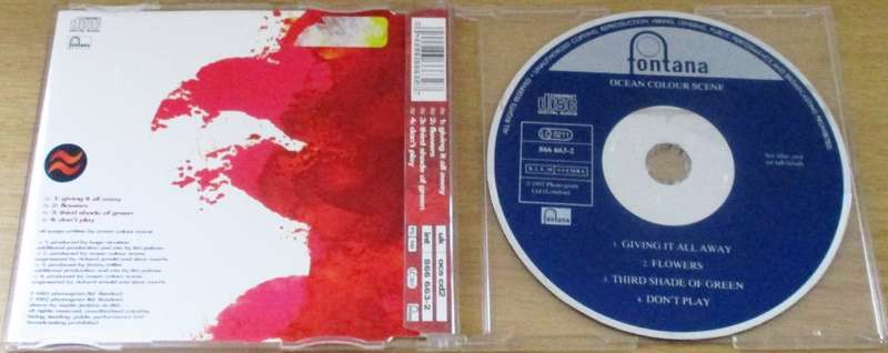 OCEAN COLOUR SCENE Giving It All Away CD [S/R]