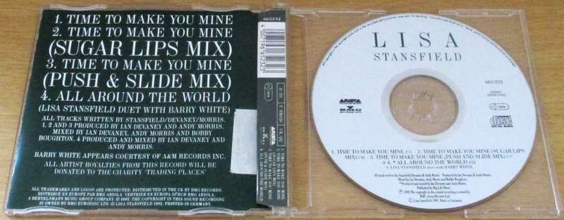 LISA STANSFIELD Time to Make you Mine CD [S/R]