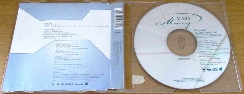 MARY J BLIDGE Shackles CD Single  [S/R]