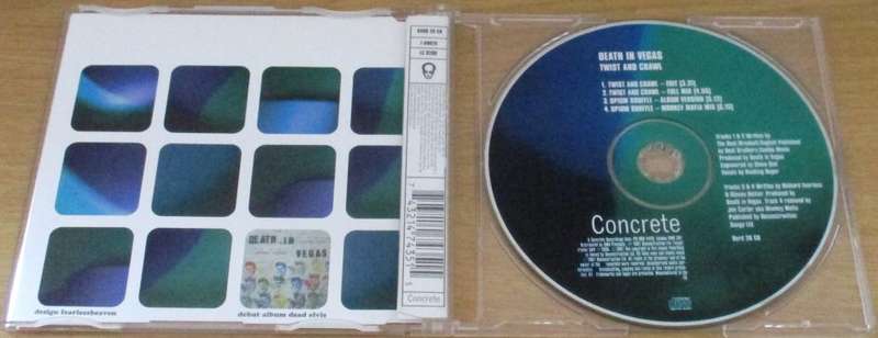DEATH IN VEGAS Twist and Crawl CD Single  [S/R]
