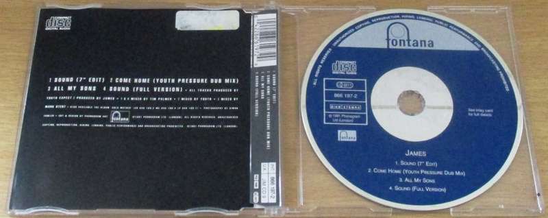 JAMES Sound CD Single  [S/R]