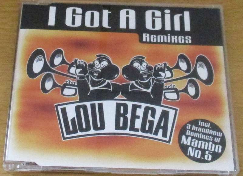 LOU BEGA I Got a Girl CD Single  [S/R]
