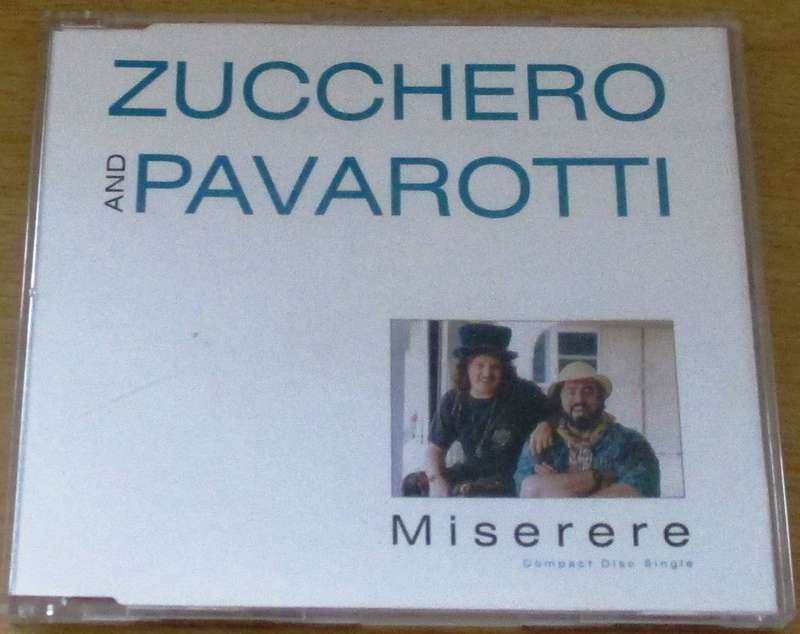 ZUCCHERO + PAVAROTTI Miserere CD Single  [S/R]