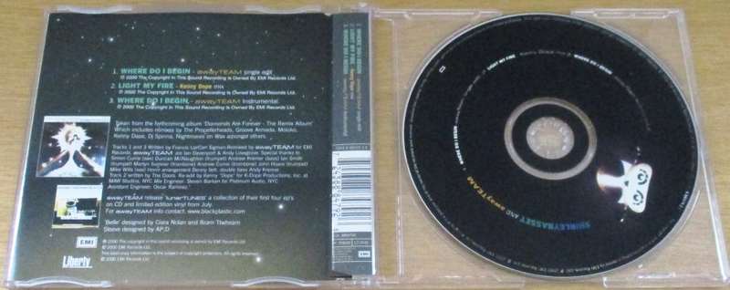SHIRLEY BASSEY Where Do I Begin?  CD Single  [S/R]