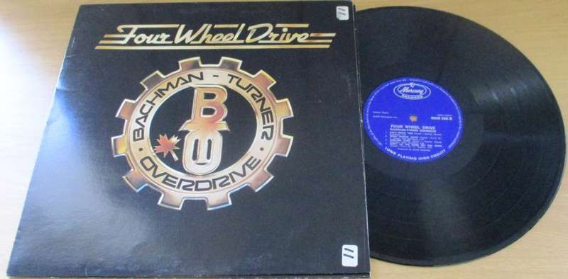 BACHMAN TURNER OVERDRIVE Four Wheel Drive VINYL LP Record
